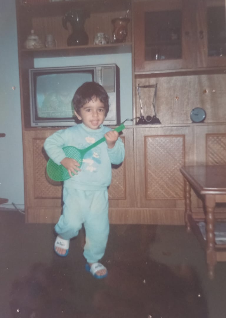 Filipe Hanssen criança.