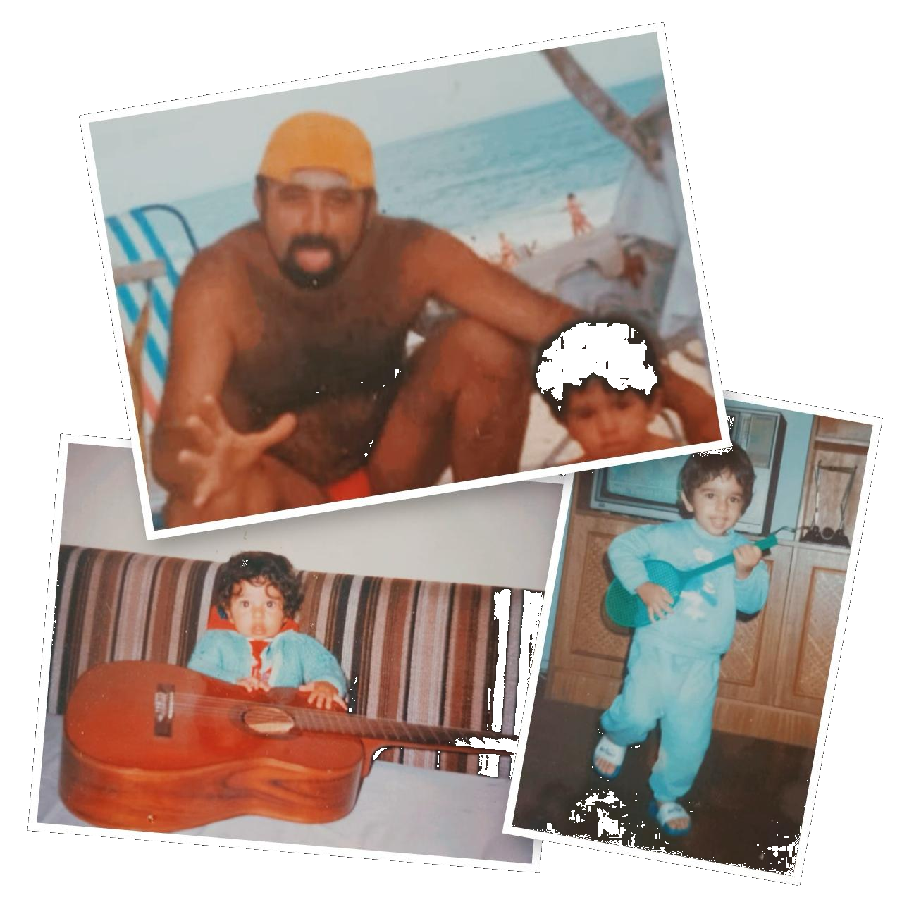 Foto de lembrança com Walter Elyzio e Filipe Hanssen